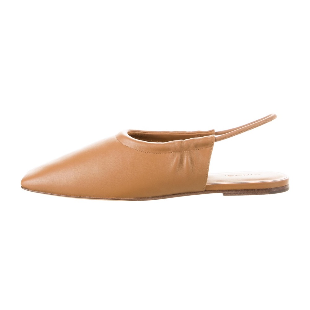Vince Leather Slingback Sandals